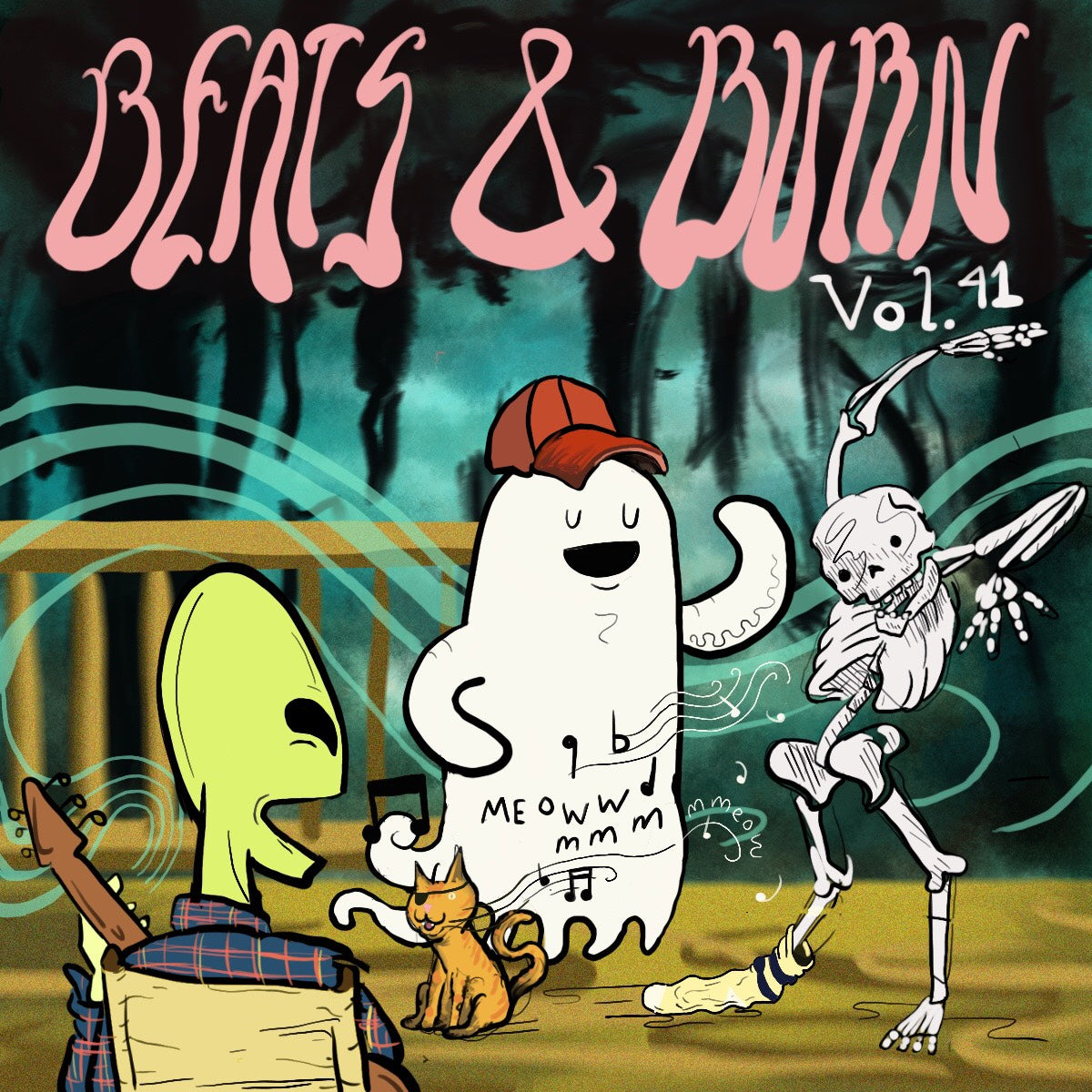 Beats & Burn Vol. 41: Musician Jeffrey Silverstein & Artist Corbin Becker