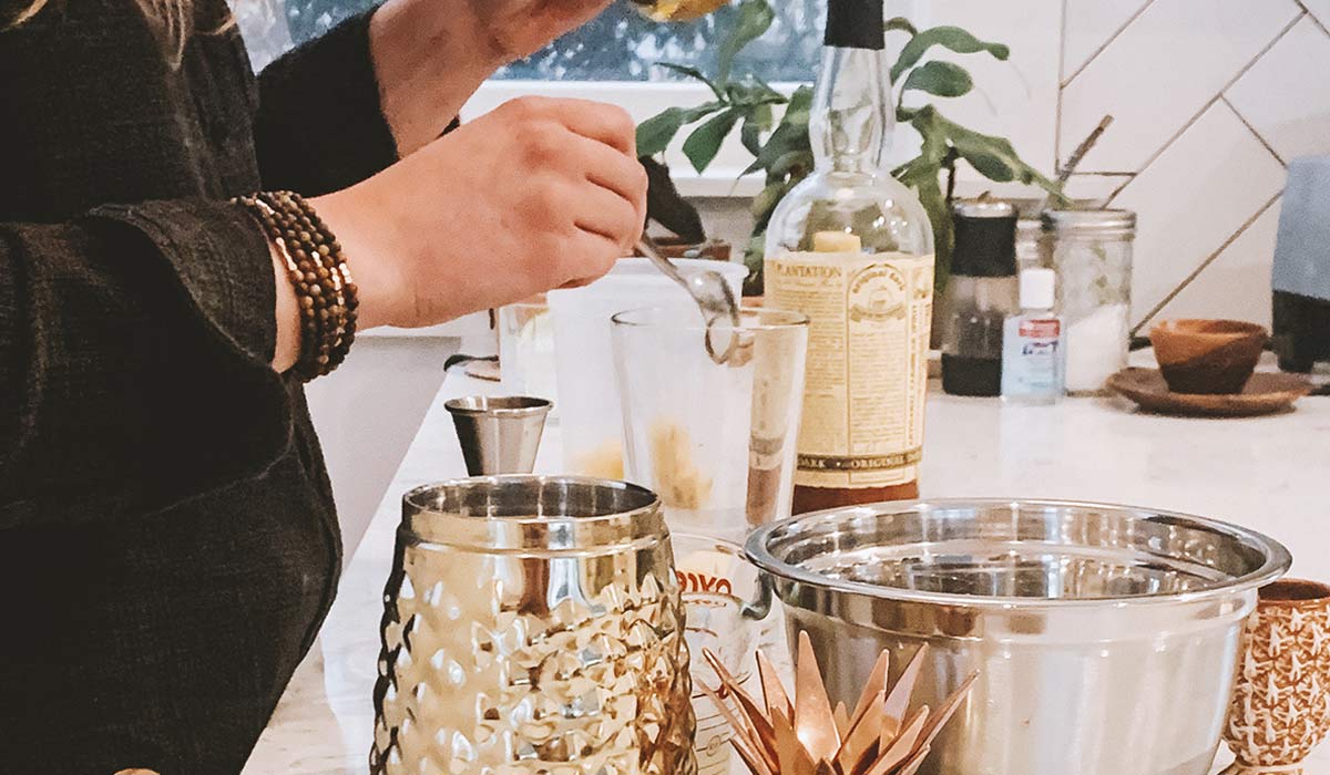 Meet the At-Home Maker: Carlin's Ship Shape Cocktail Recipe