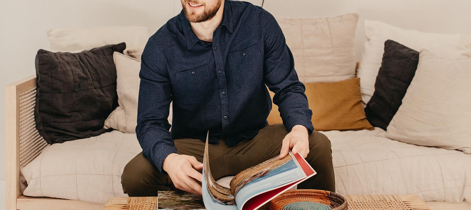 Men's at-home comfort collection