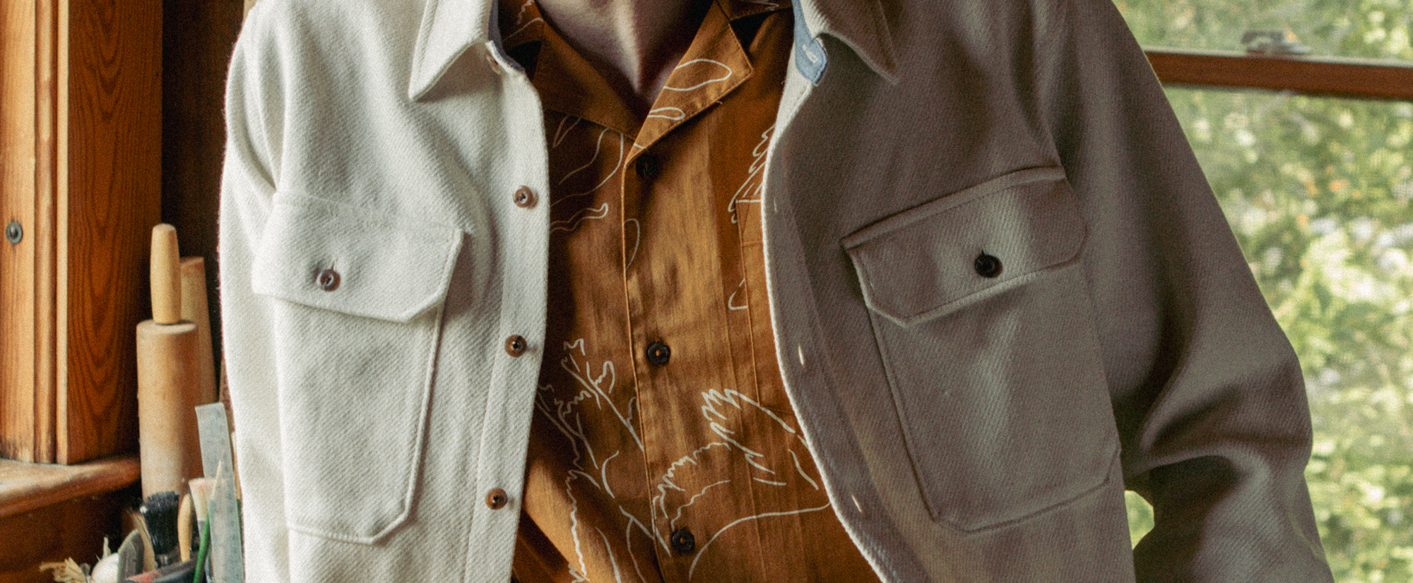 Men's Slim Fit Casual Button Ups