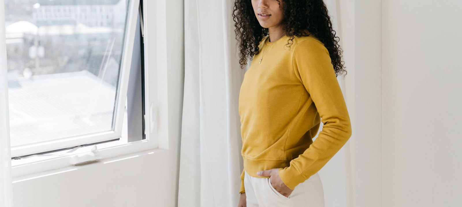 Women's premium organic tees and sweatshirts