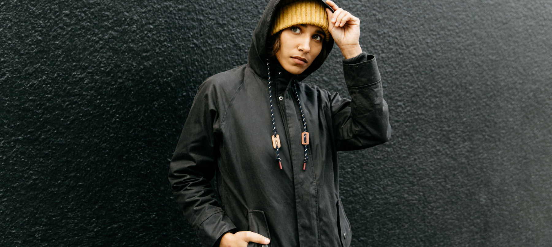 Bridge & Burn women's waxed canvas jackets