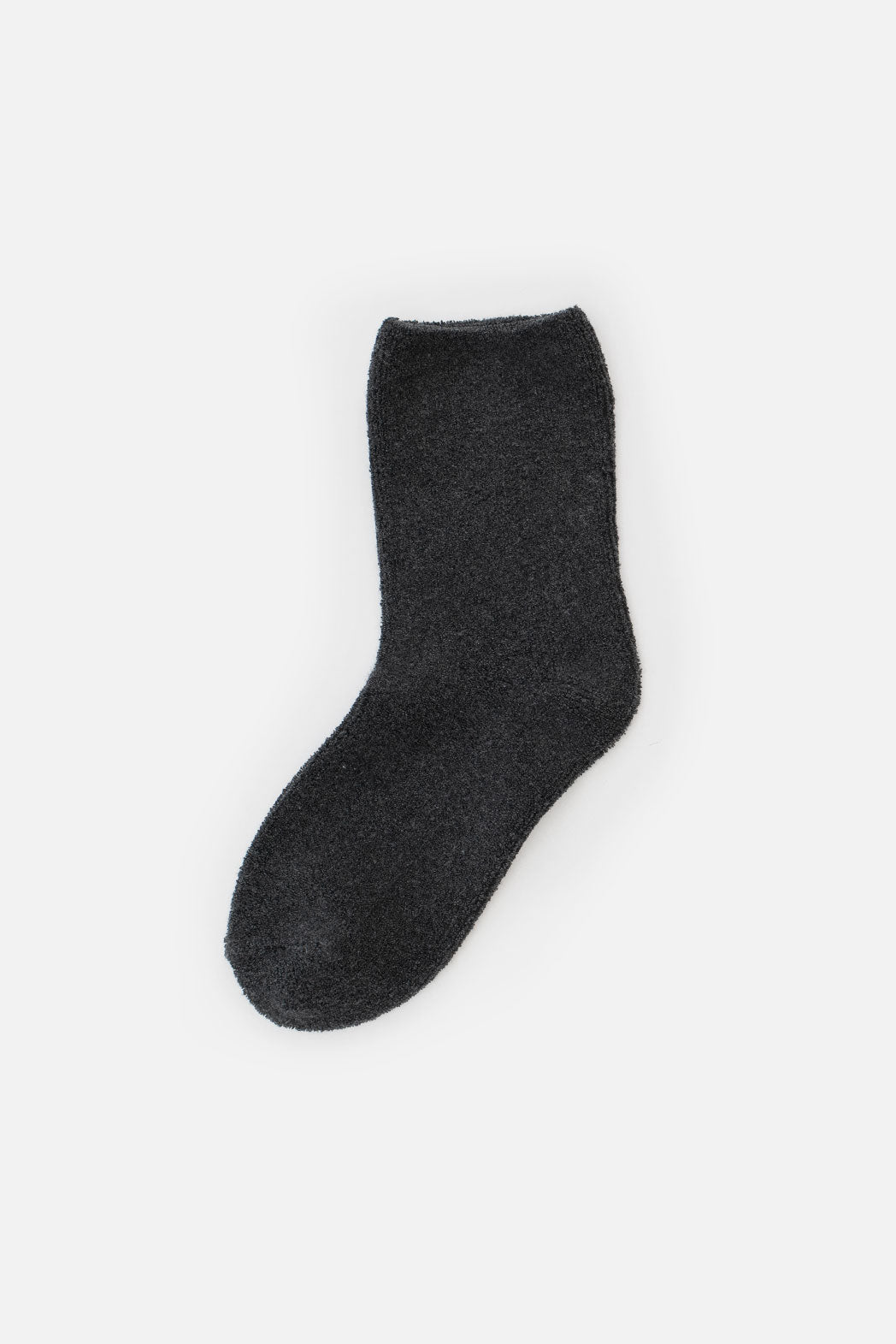A single Le Bon Cloud Sock in charcoal is displayed against a plain white background.